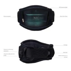 2023 Mystic Gem BK Womens Kiteboarding Waist Harness - Black/Glitter Discounts Apply ! -WINDRIFT Sales Store 900 mystic gem bk womens waist harness size 5