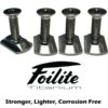 Foilite - M6 Titanium Hydrofoil Hardware Set - 4 Track Nuts And 4 M6 Screws Discounts Apply !