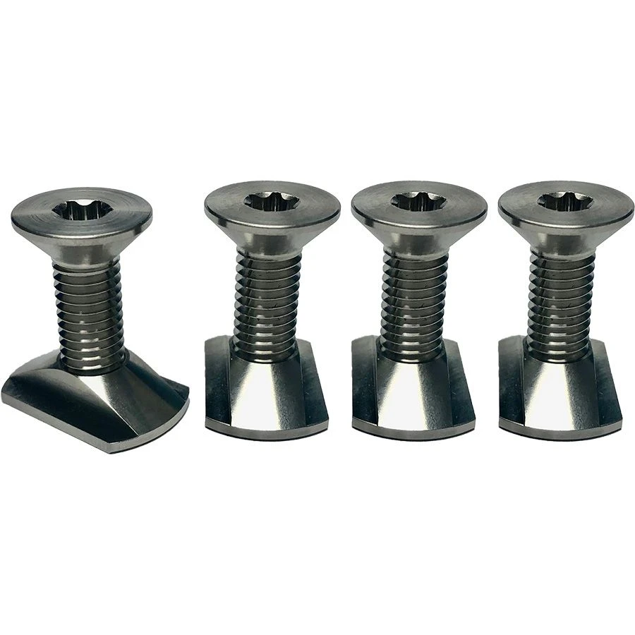Foilite - M8 Titanium Hydrofoil Hardware Set - 4 Track Nuts And 4 M8 Screws Discounts Apply ! 2 Foilite - M8 Titanium Hydrofoil Hardware Set - 4 Track Nuts And 4 M8 Screws Discounts Apply ! - Image 2