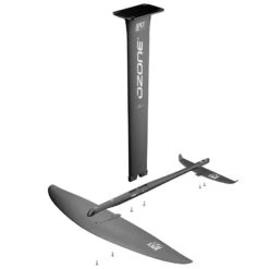 Apex V1 MA 1250 Complete Hydrofoil - 90cm Mast/78 Fuselage/210 Stabilizer Discounts Apply ! 7 Apex V1 MA 1250 Complete Hydrofoil - 90cm Mast/78 Fuselage/210 Stabilizer Discounts Apply ! -WINDRIFT Sales Store ozone apex hydrofoil wing 1250 complete 4